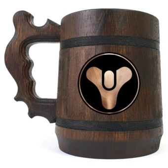 Tricorn Beer Mug, Beer Stein, Wooden Beer Tankard, Personalized Beer Mug